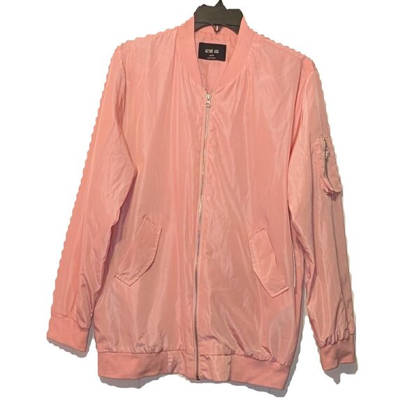Highway Jeans Jackets & Blazers - NWT Active USA (Highway Jeans) Womans Pink Zip up Jacket